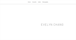 Desktop Screenshot of evelynchang.com